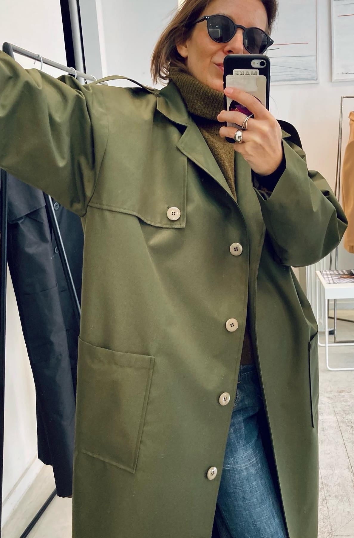 PŁASZCZ  REGNIG (MÖRKGRÖN)