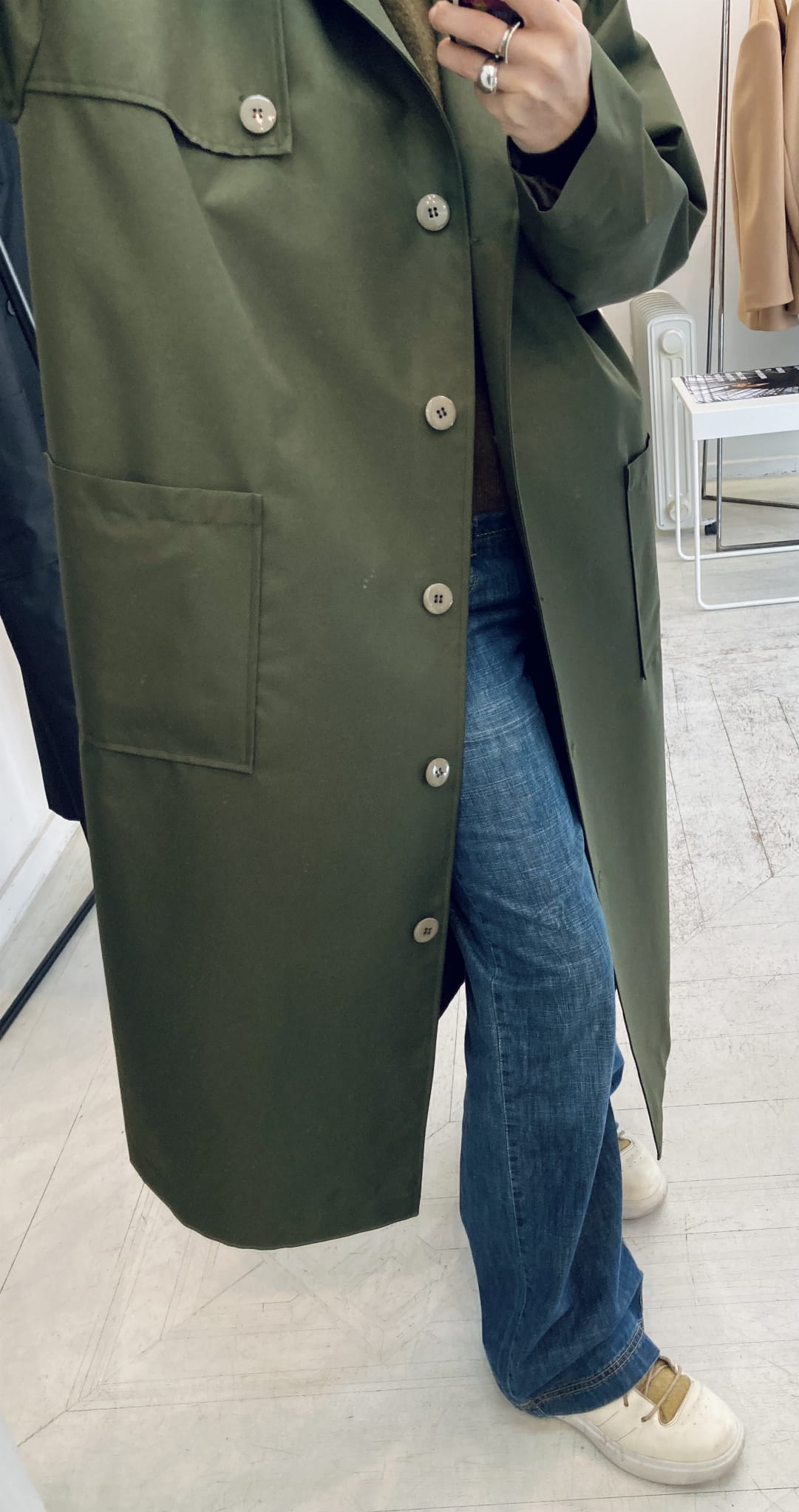 PŁASZCZ  REGNIG (MÖRKGRÖN)