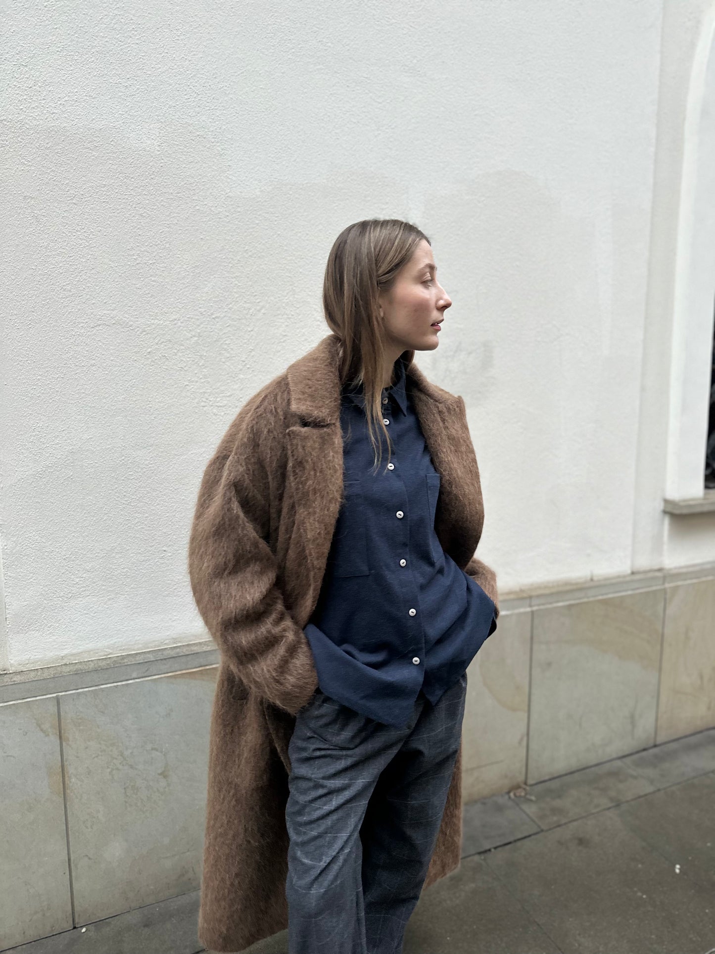 HÅR  COAT in HAZEL BROWN